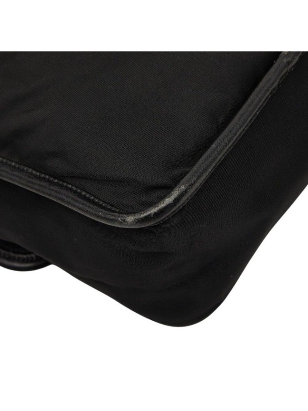 Prada Crossbody Shoulder Bag Black Nylon - Picture 7 of 10